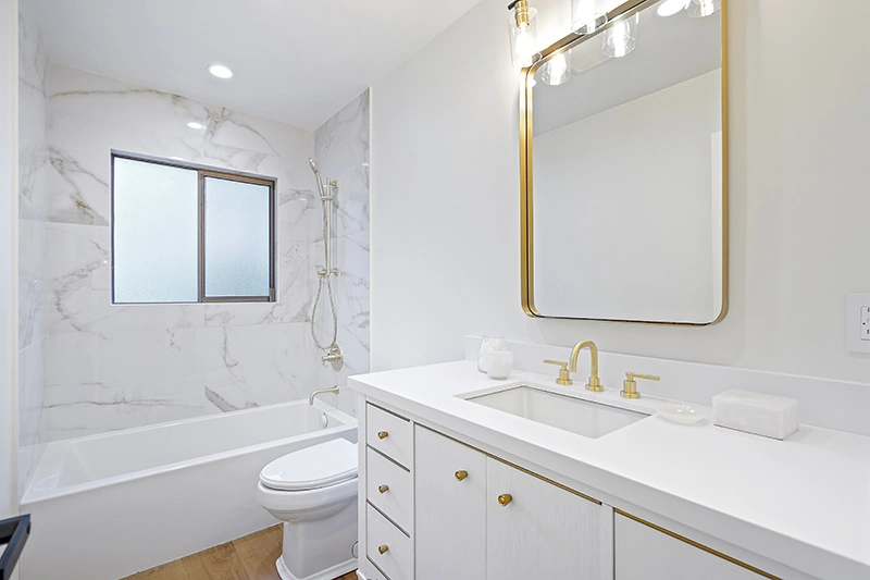 luxury white bathroom remodel